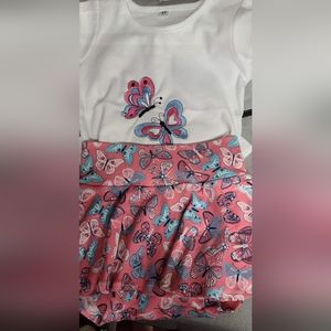 Handmade children's summer outfit.